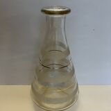 Glass art deco deco decanter