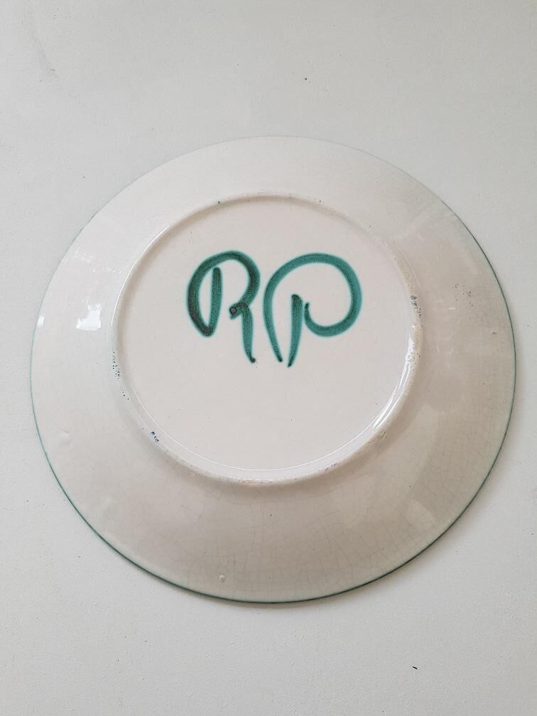 Robert Picault ceramic plate