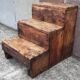 Marchepied en bois