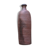Rustic raw gres bottle