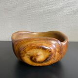 Empty wooden pocket of olivier