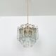 Crystal Glass Chandelier by Kinkeldey