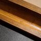 Plateau Art Déco peinture sur verre et bois