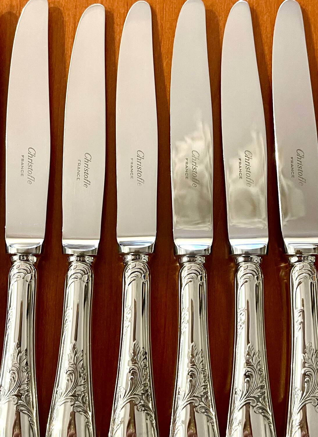 Christofle Marly cutlery set in superb condition 61 pieces for 12 people