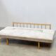 1970's German wooden sofa / daybed