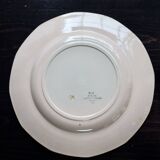 Round serving dish vintage faience Digoin Sarreguemines 9181