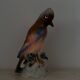 Vintage porcelain Parfume lamp bird , 1950s