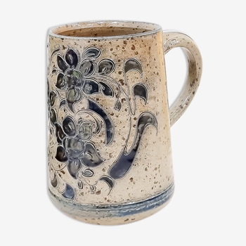 Mug en grès pyrité