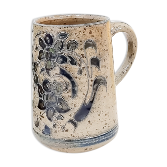 Mug en grès pyrité