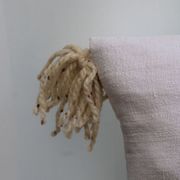 Linen and cotton cushion