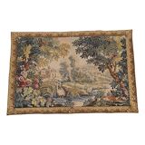 Tenture murale vintage de style Aubusson par Jules Pansu, années 1970/80