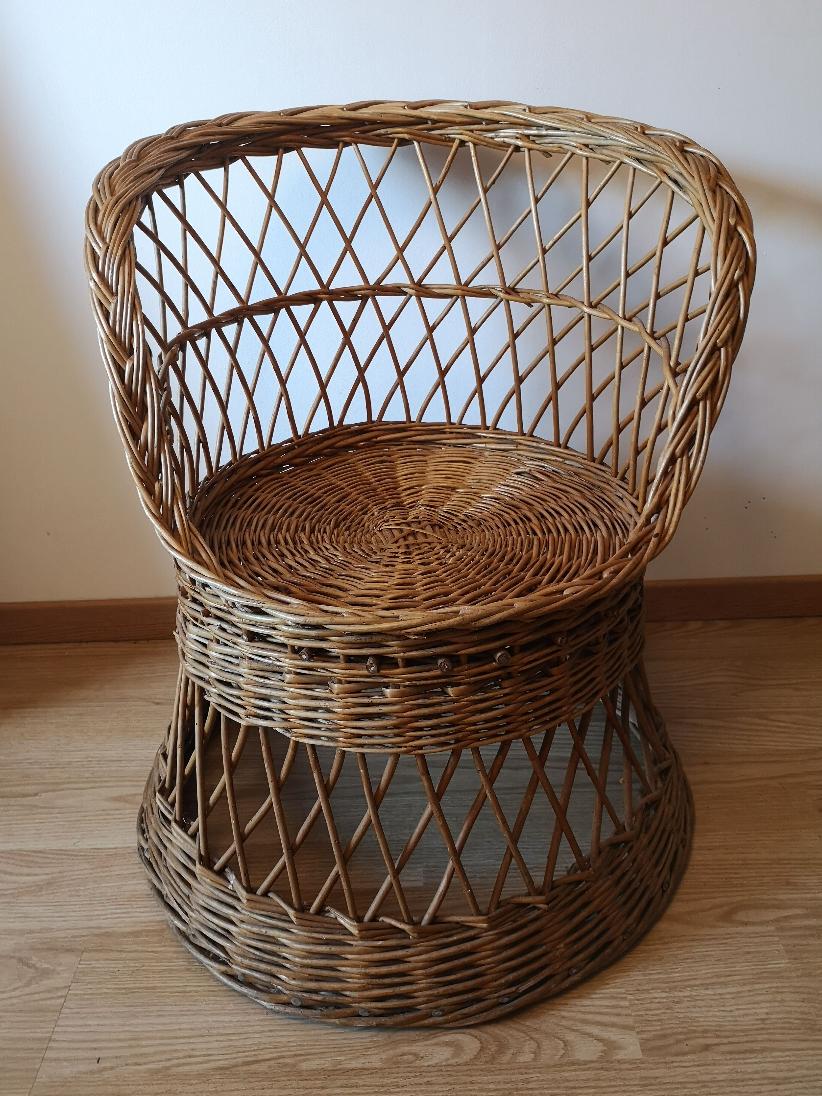 Vintage wicker chair