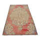 Tapis Oushak rouge et beige sku 2489