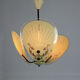 Vintage murano glass pendant light, 1950s