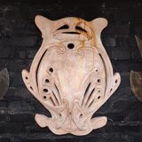 Hector Guimard Parisian metro medallion in fiber plaster