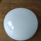 white opaline demi-globe