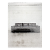 Canapé vintage 3 places en cuir marron, 210 cm