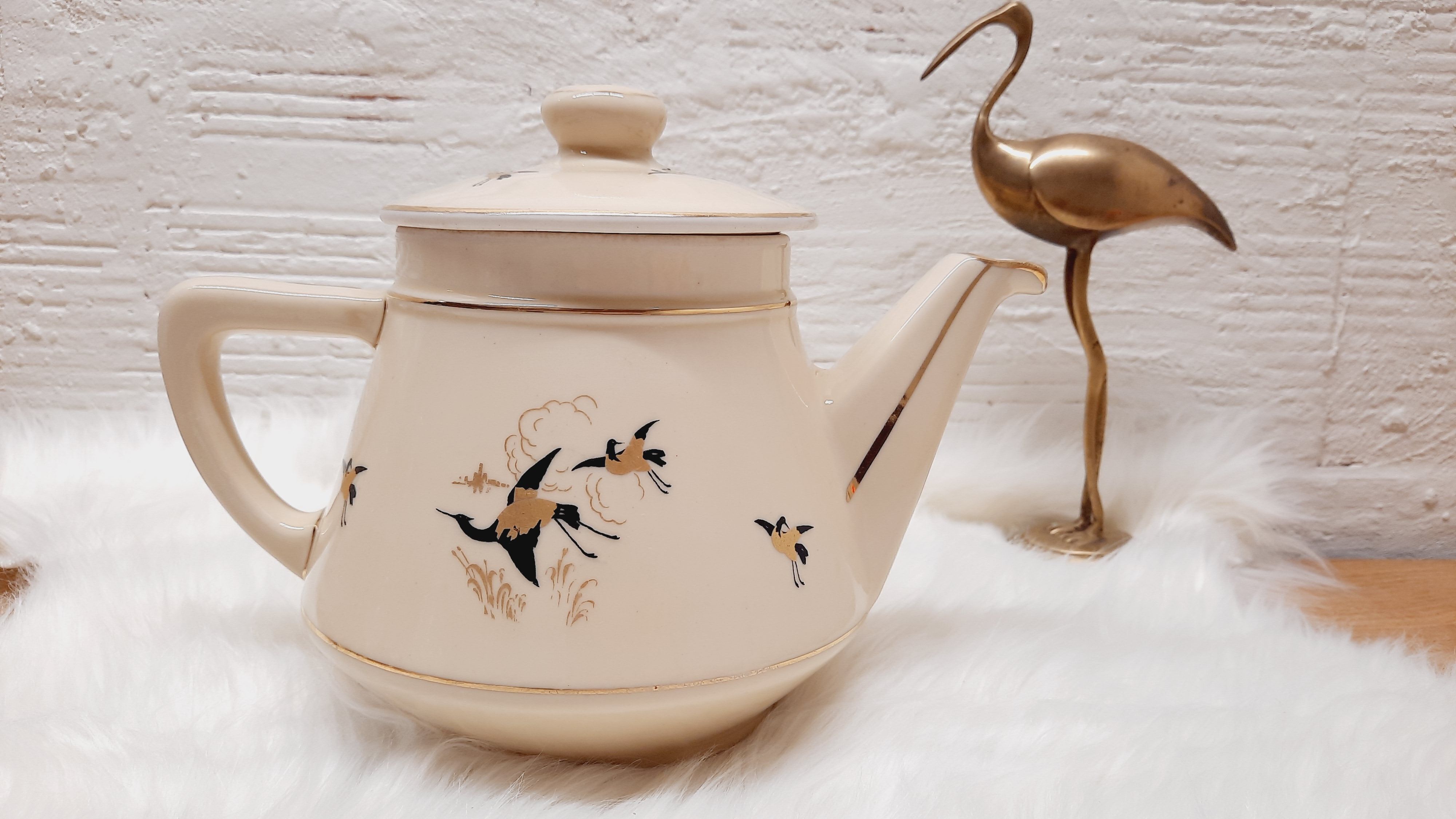 Théière art déco