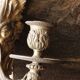 Gilded bronze wall light, monobloc, 18th century