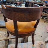 Walnut office chair