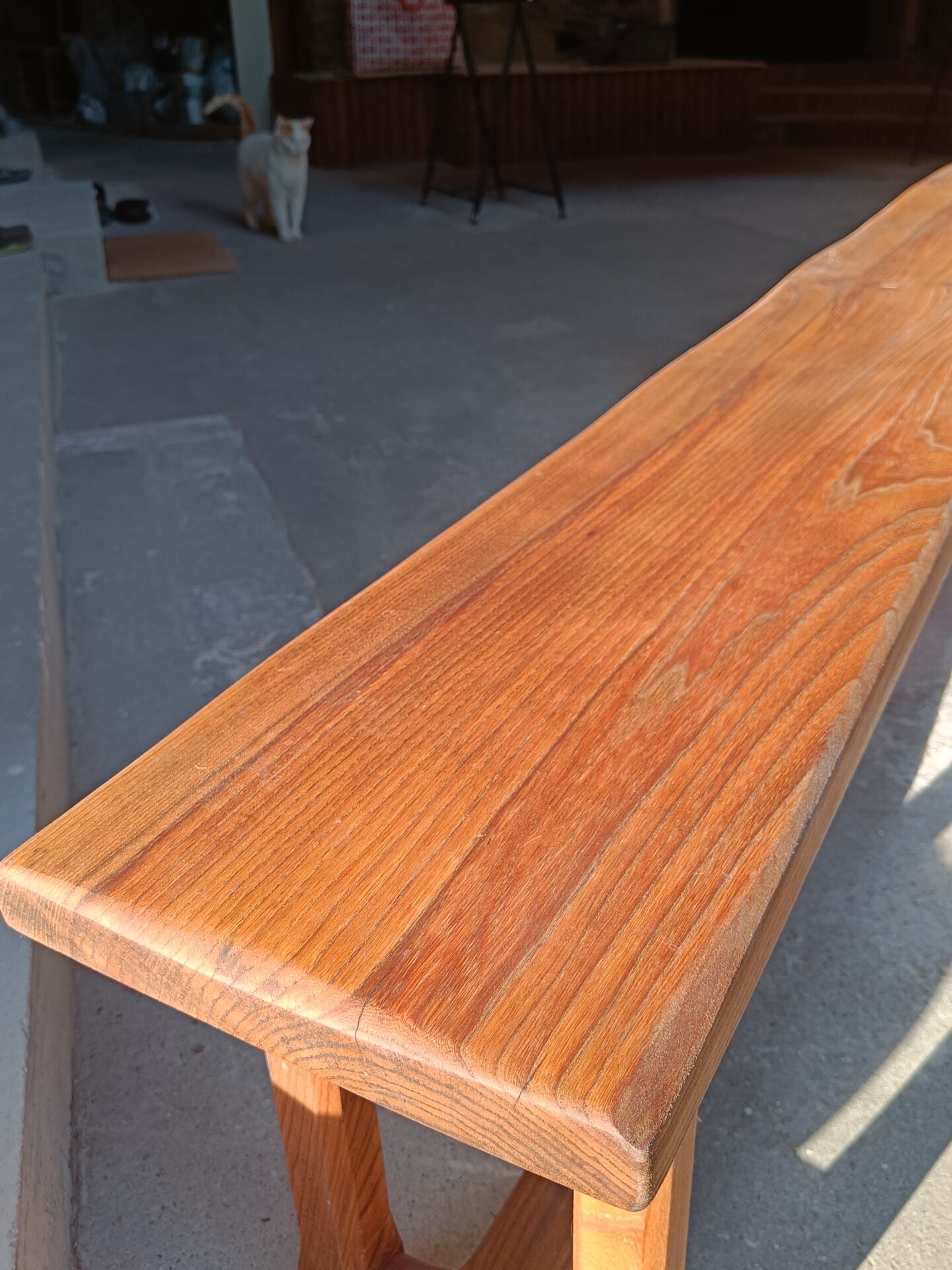Oak bench