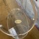 Glass and metal serving trolley, 1960s