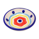 Bol multicolore en céramique italienne