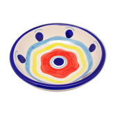 Multicolored bowl in Italian ceramic
