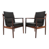 1960s Pair of Arne Vodder 431 Armchairs by Sibast Mobler, Denmark