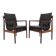 1960s Pair of Arne Vodder 431 Armchairs by Sibast Mobler, Denmark