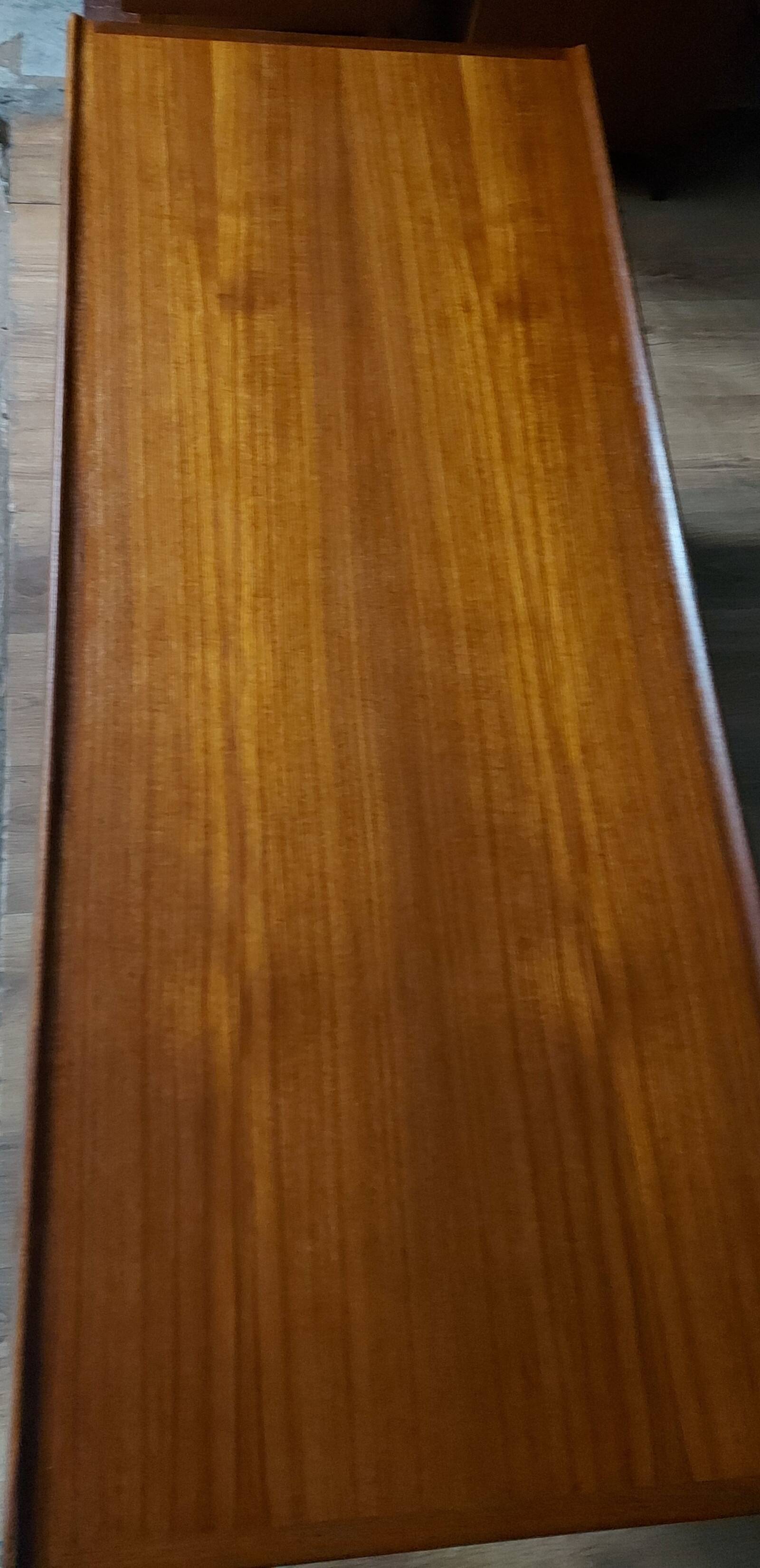 Danish design coffee table in solid teak