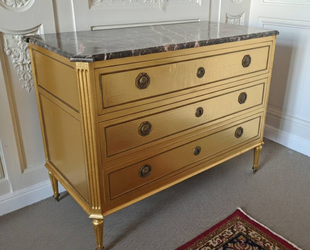 Louis XVI style chest of drawers