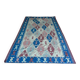 Vintage Turkish kilim, handwoven, 200x295 cm.