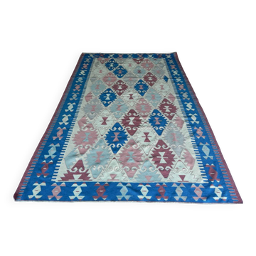 Kilim turc vintage tissé main