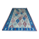 Vintage Turkish kilim, handwoven, 200x295 cm.