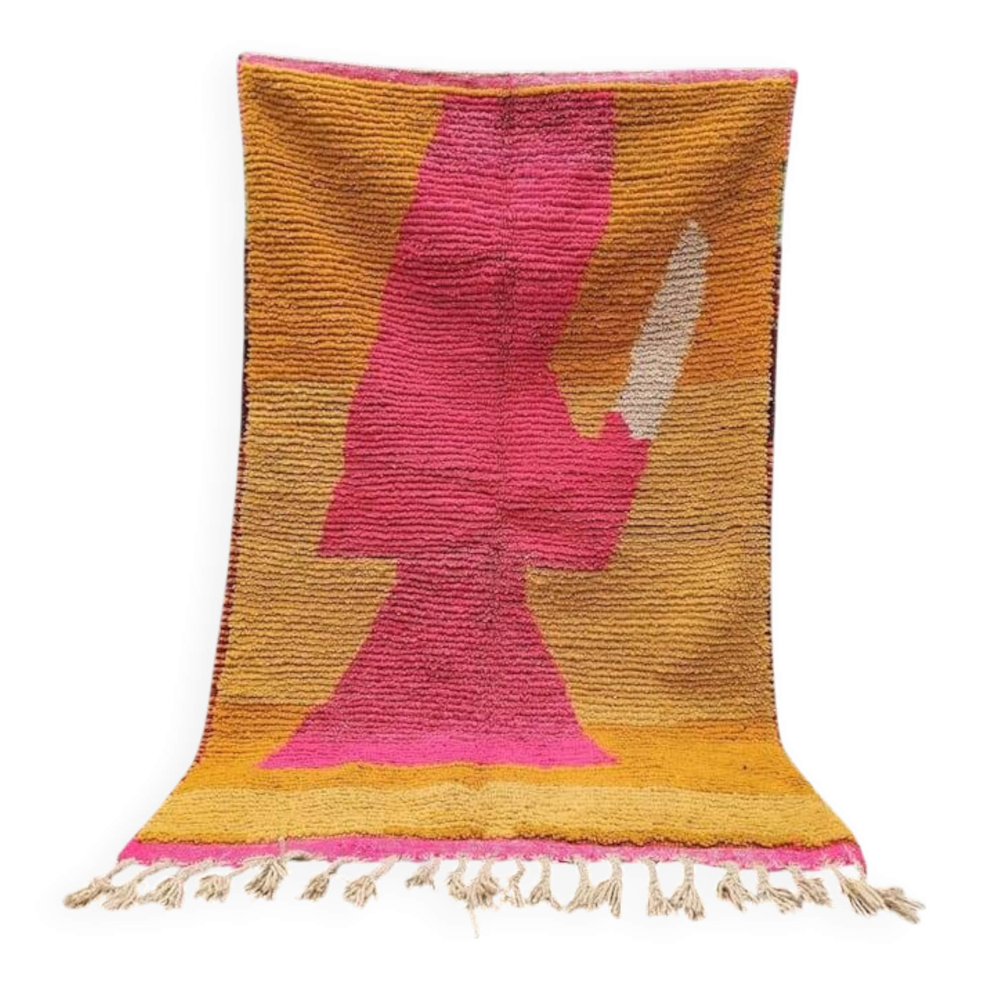 Tapis beni ouraine artisanale fait main taille 150 x 250 cm