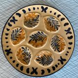 Pornic oyster plates