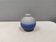 A small, round, beautiful ceramic vase from Denmark, dating from the 1980s.