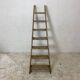 Echelle d'atelier vintage bois massif
