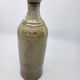 Vintage bottle vase in ceramic stoneware with fish decoration circa 1970/80.