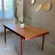 Vintage extendable teak table