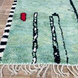Traditional handmade Moroccan rug 3x2 m