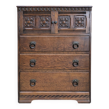 English high chest of drawers