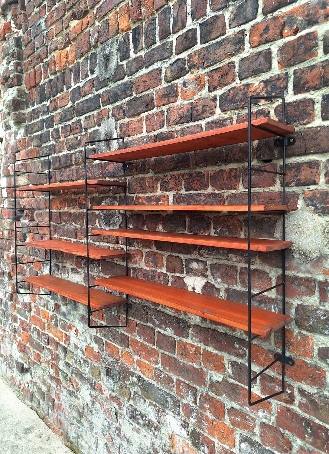 Vintage shelves, designer storage