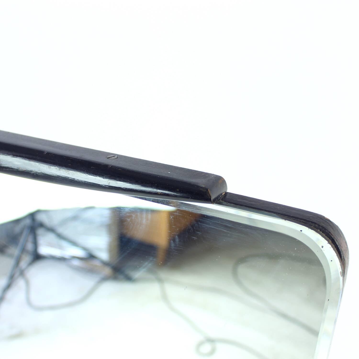 Miroir mural asymétrique vintage, Tchécoslovaquie, années 1950