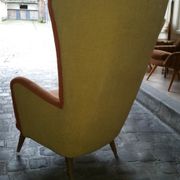 Fauteuil a oreilles bergere "Queen" années 50 60