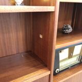1970s teak bookcase