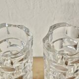 Pair of Cristal d'Arques vases