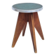 Tabouret bas vintage vers 1950