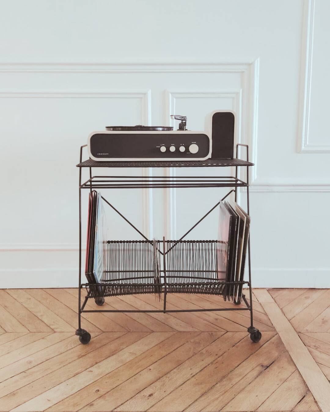 Renovated vintage vinyl furniture, 1950s-1960s.